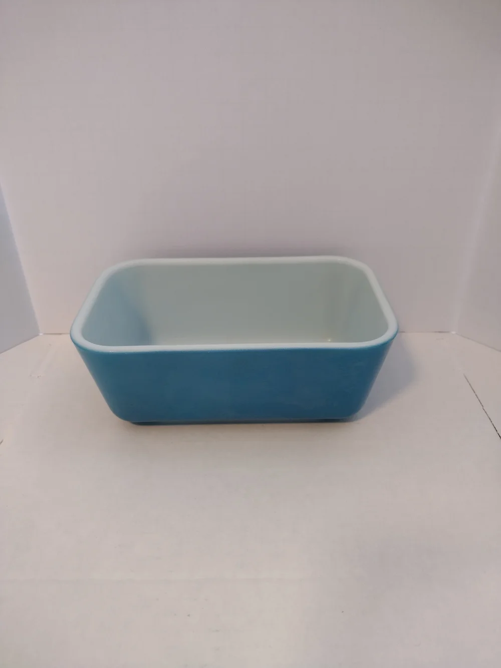 Pyrex Rectangular Blue Ceramic Baking Dish